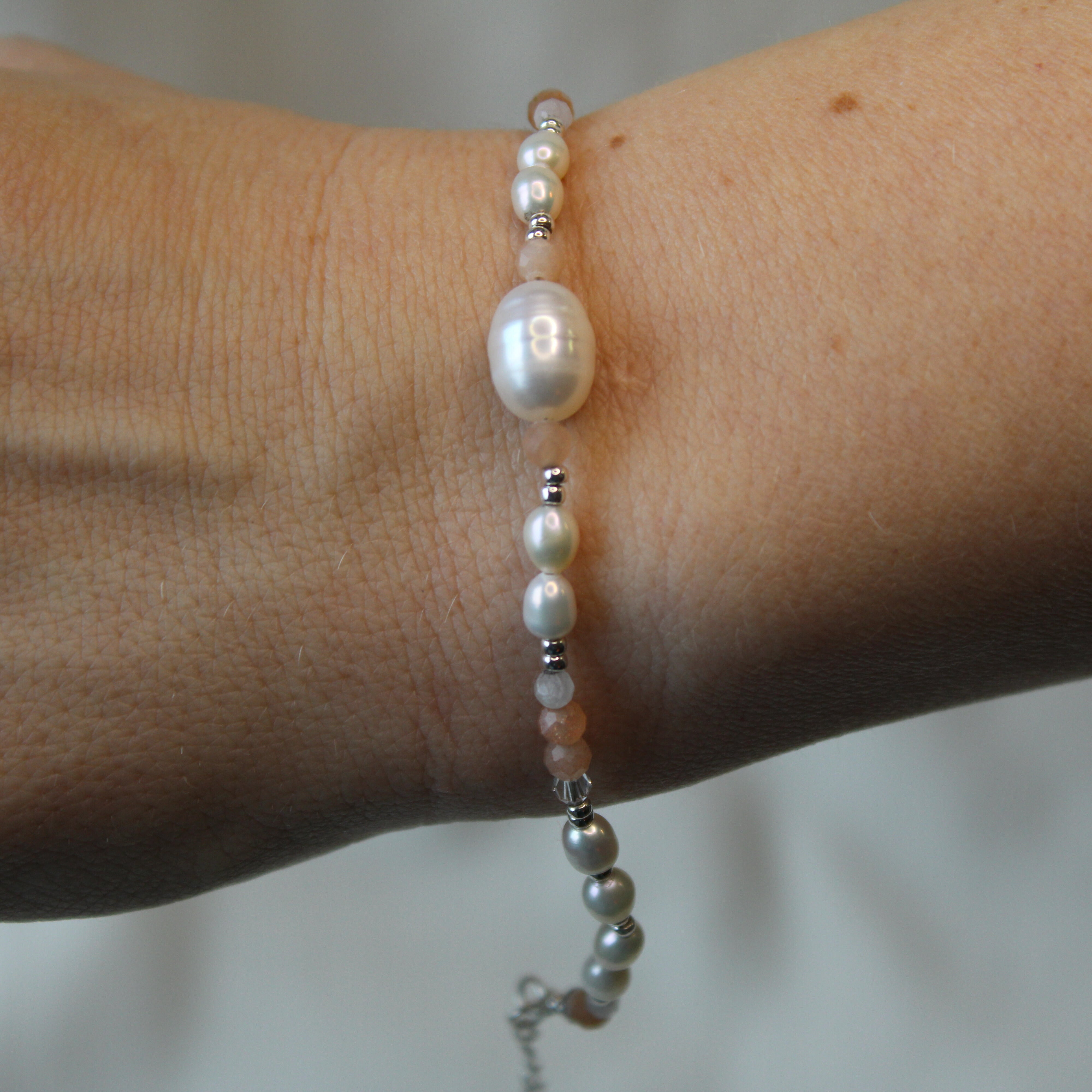 Mette armbånd - sølv